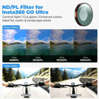 Freewell Insta360 GO Ultra Bright Day – 4er-Pack