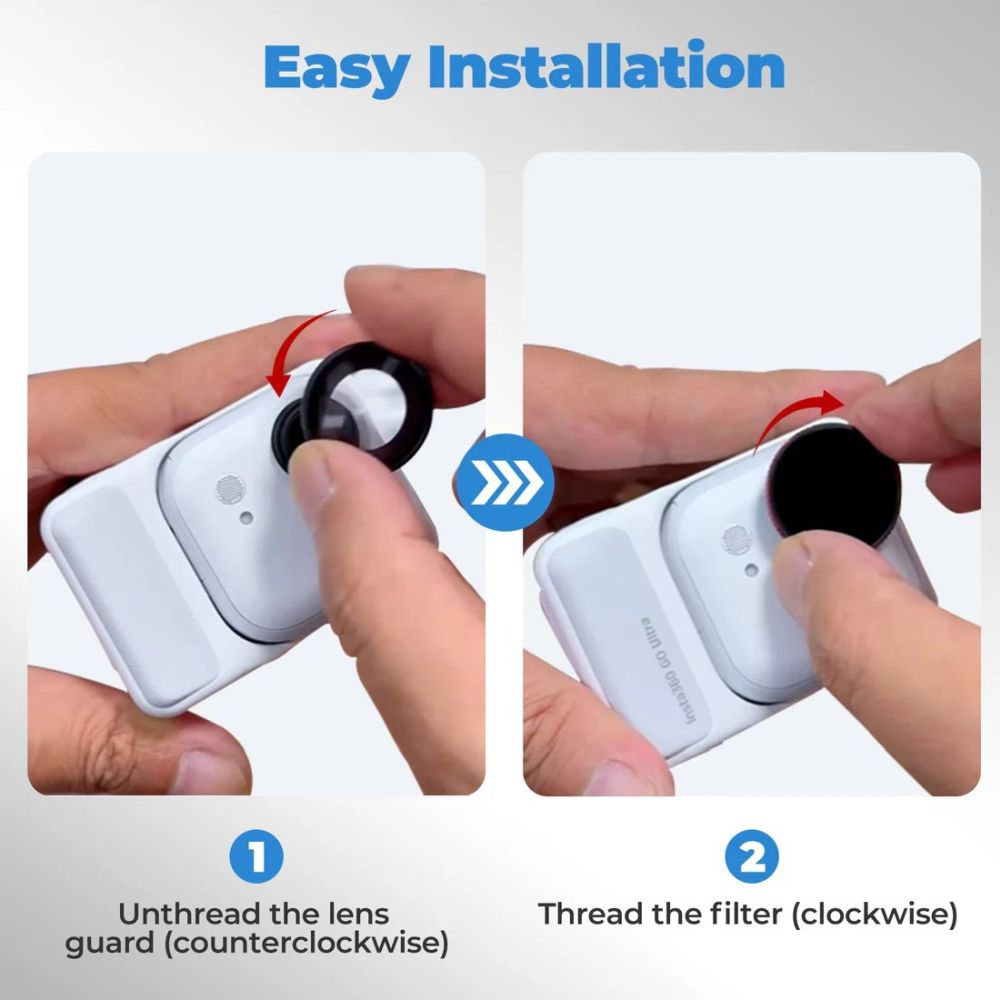 Freewell Insta360 GO Ultra Bright Day – 4er-Pack