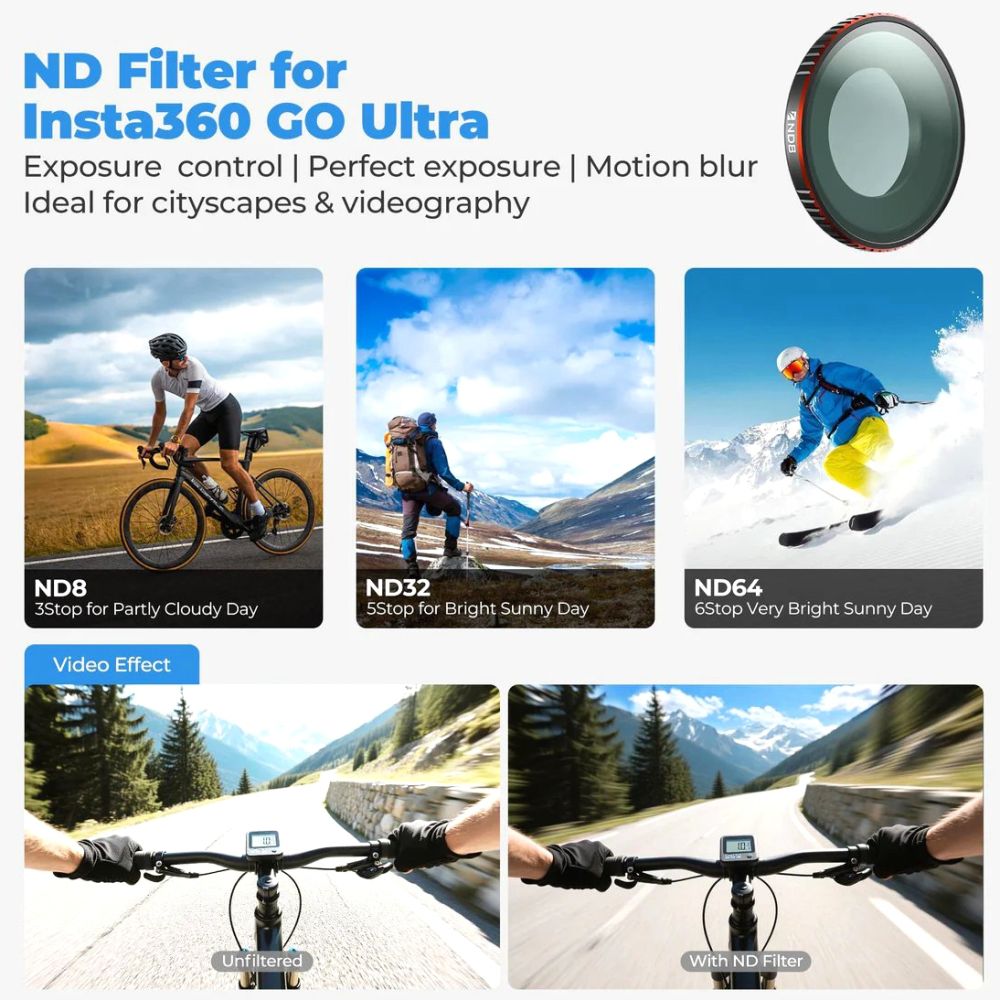 Freewell Insta360 GO Ultra Standard Day - 4er-Pack