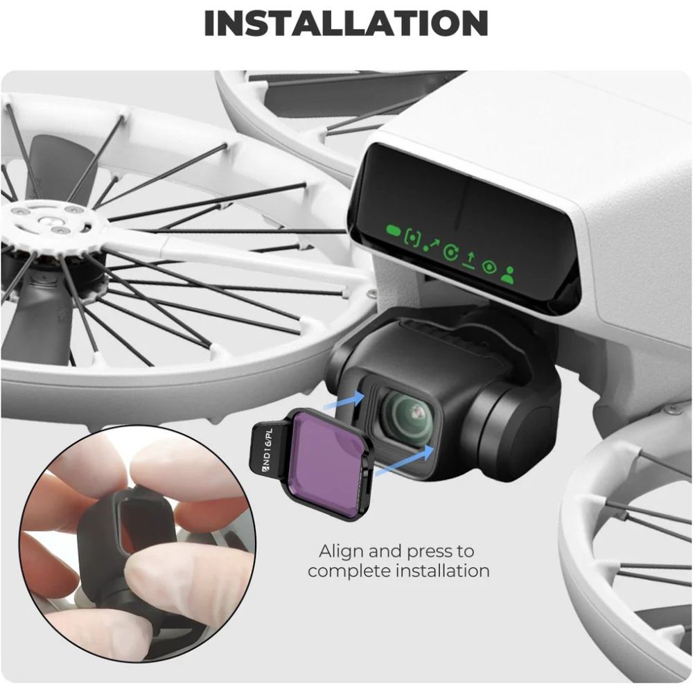 Freewell DJI Flip Filters - Bright Day - 6Pack