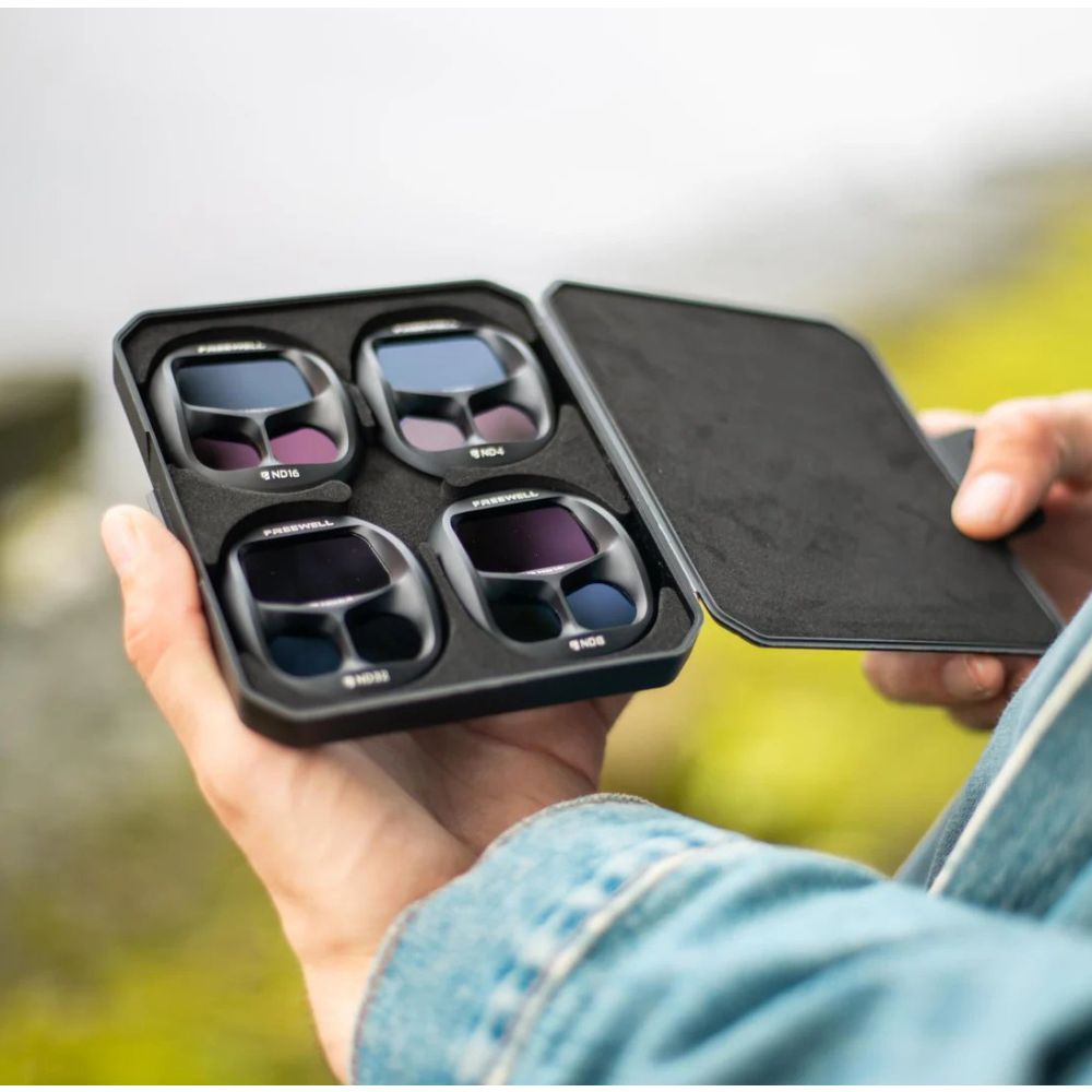 Freewell Filtres ND fractionnés pour DJI Mavic 4 Pro - Standard Day - Pack de 4