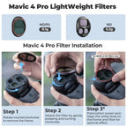 Freewell DJI Mavic 4 Pro Split-Filter All Day - 8er-Pack