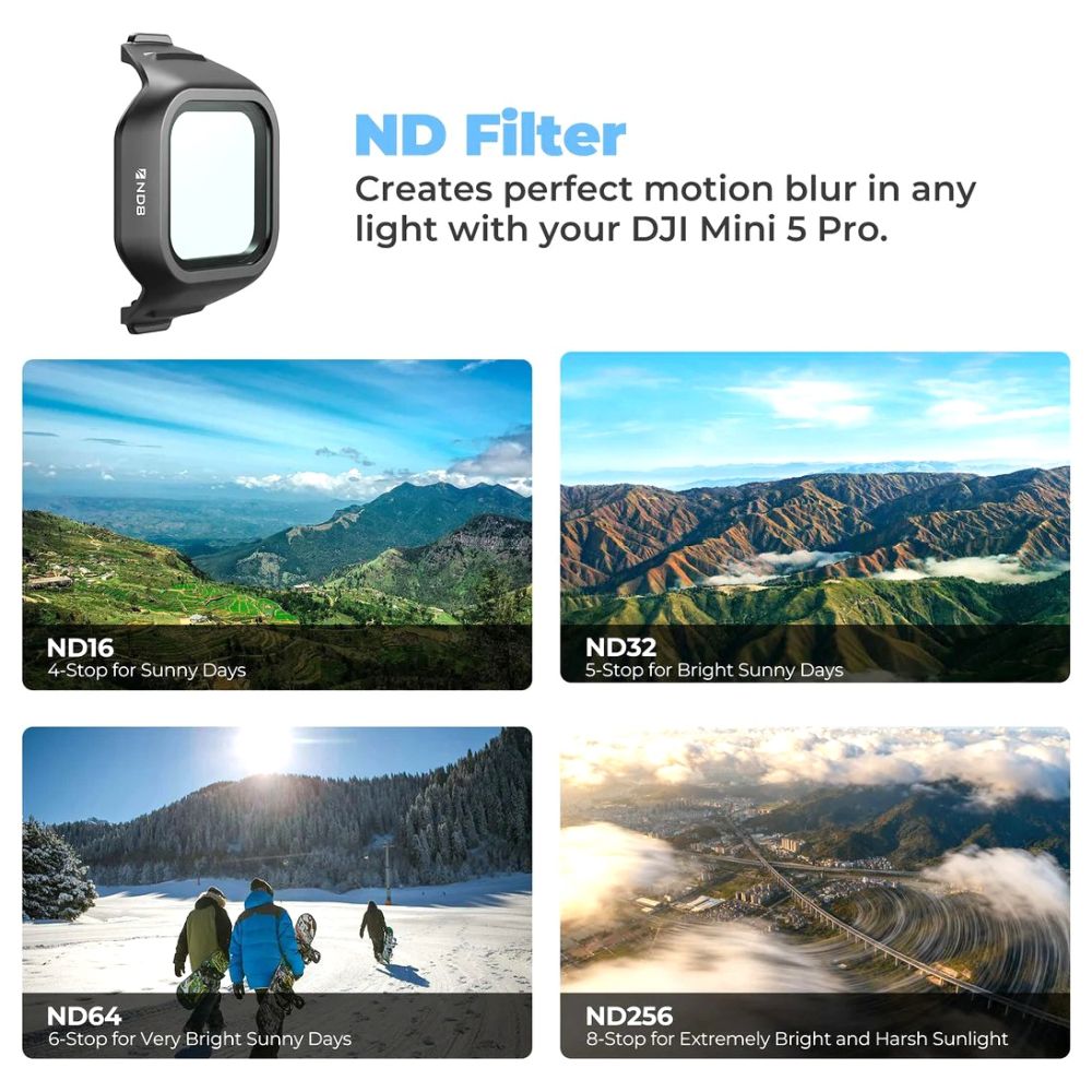 Freewell DJI Mini 5 Pro Filter Mega Kit - 16er-Pack