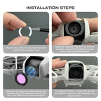 Freewell DJI Neo Filtres ND magnétiques Standard Day - Lot de 3
