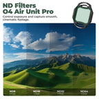 Freewell DJI O4 Air Unit Pro Filter Standard Day - 4er-Pack