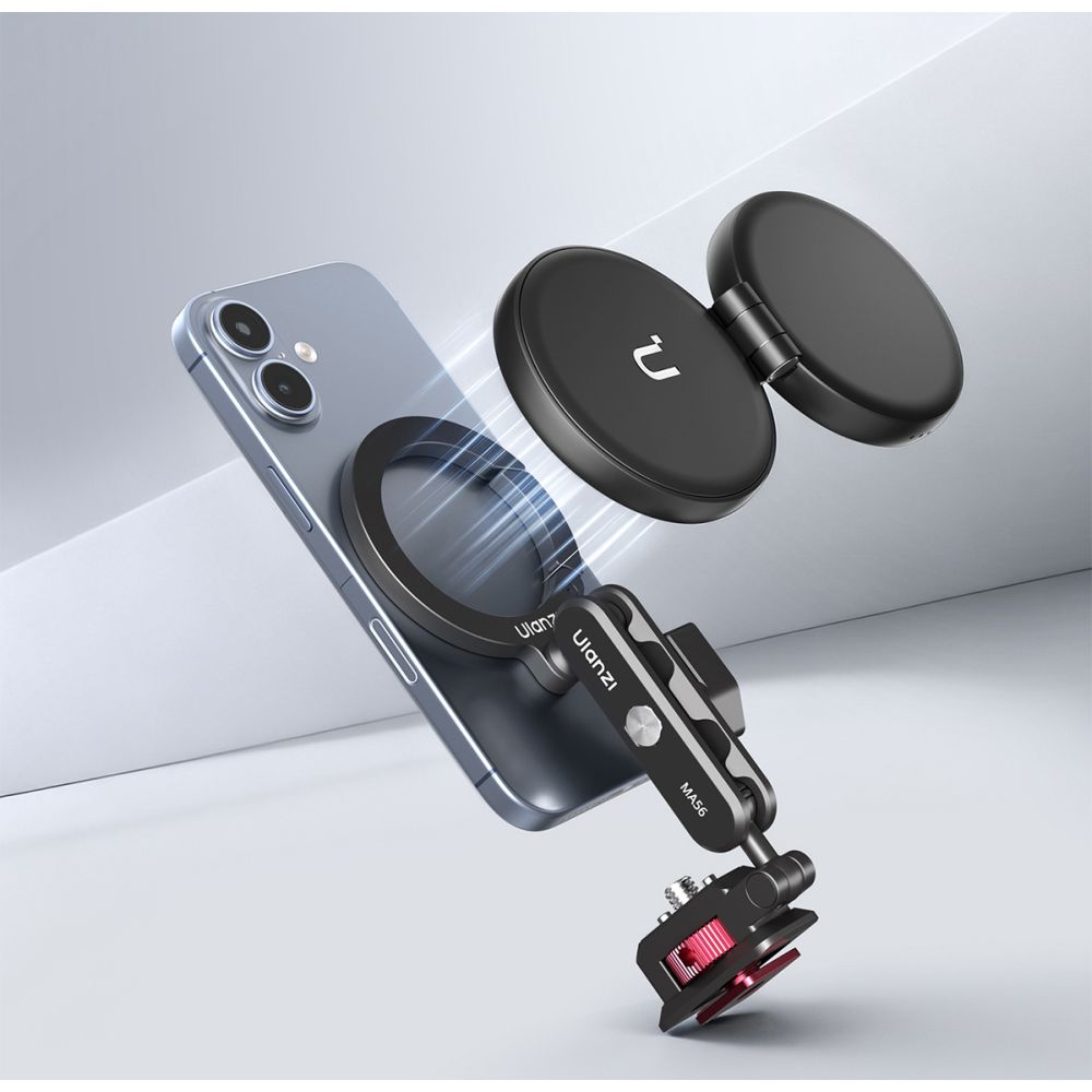 Ulanzi MA56 Support de téléphone à pince 4 en 1 (support de téléphone MagLock)