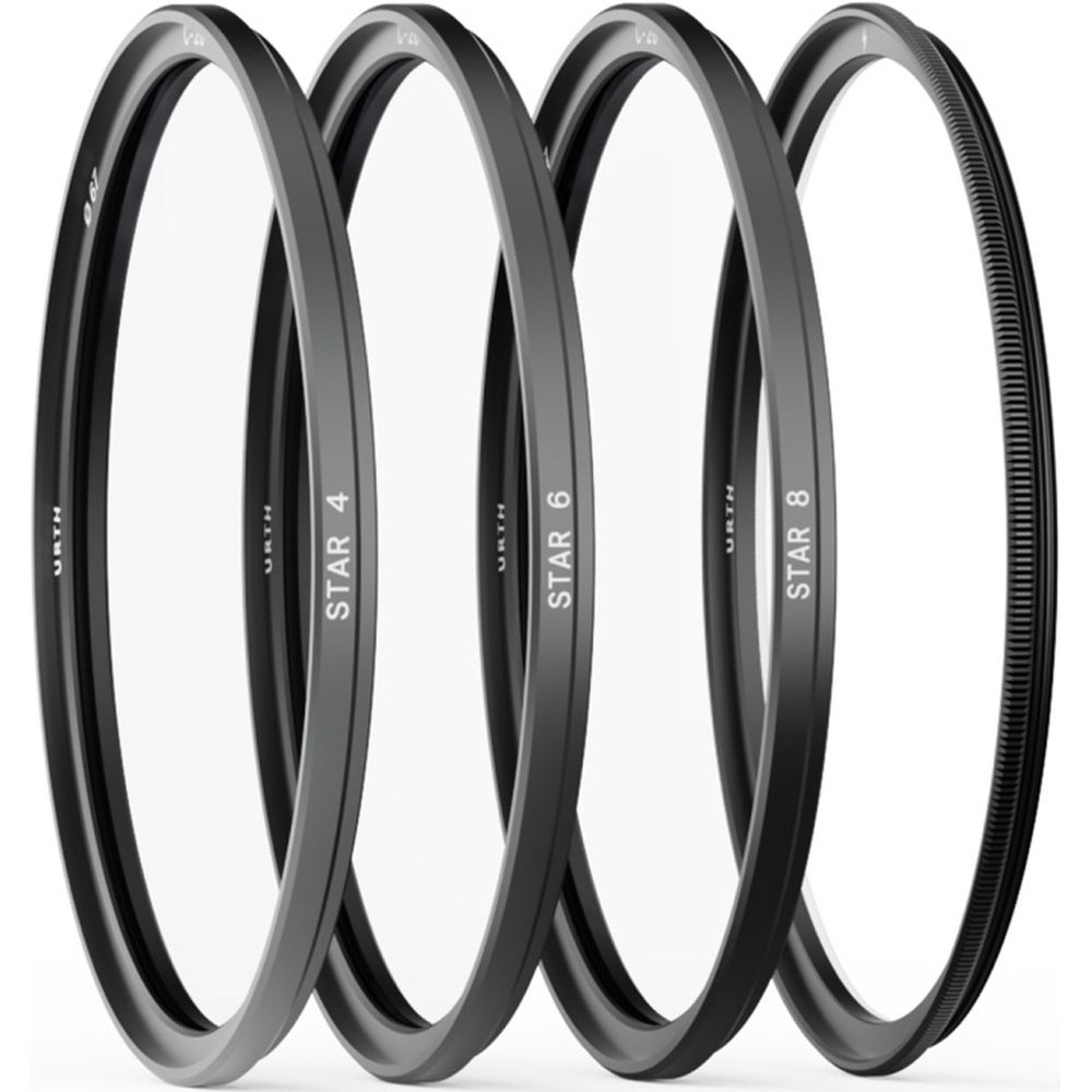 Urth 49mm Magnetisches Stellarfilter-Set Plus+ (4-Punkt, 6-Punkt, 8-Punkt)