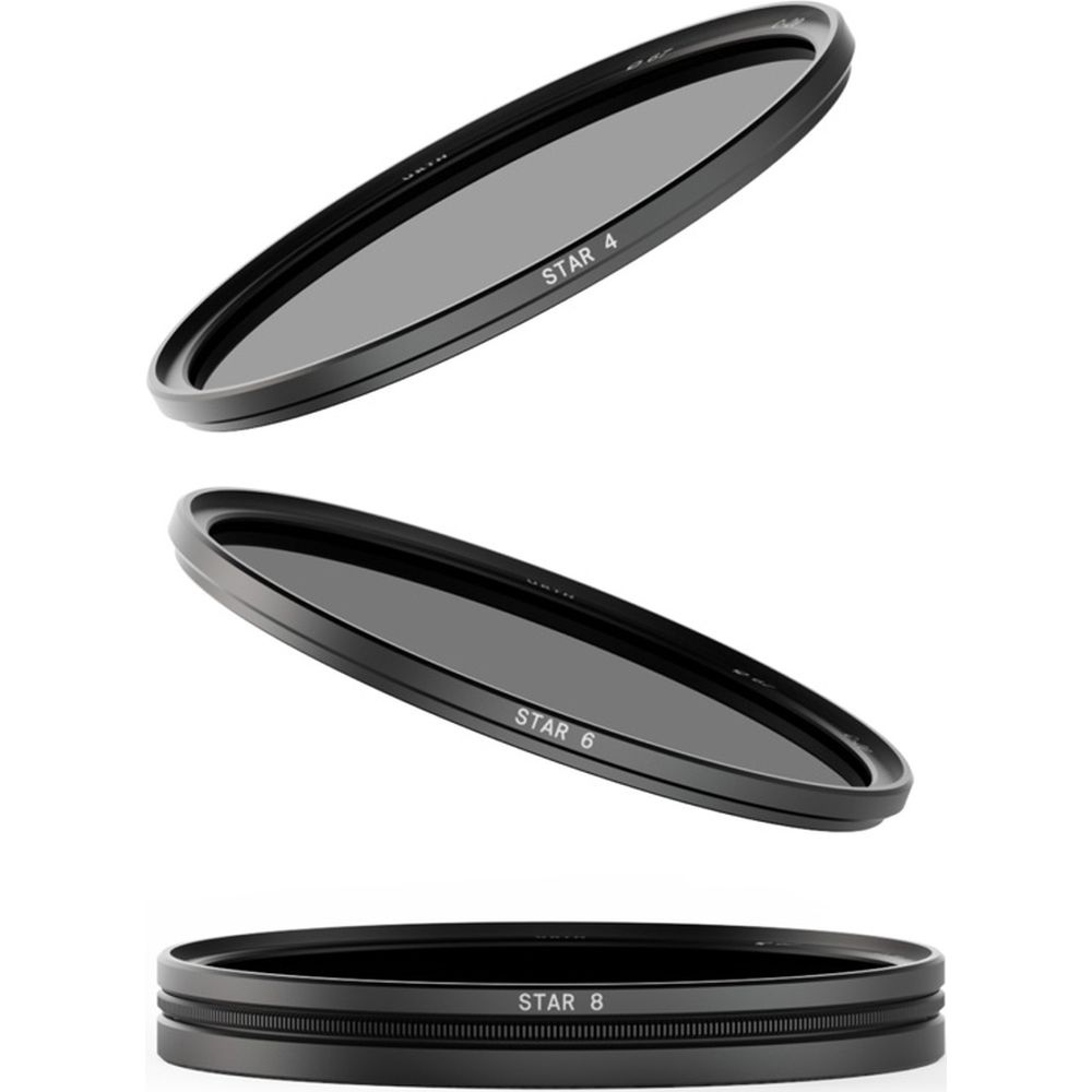Urth 58mm Magnetisches Stellarfilter-Set Plus+ (4-Punkt, 6-Punkt, 8-Punkt)