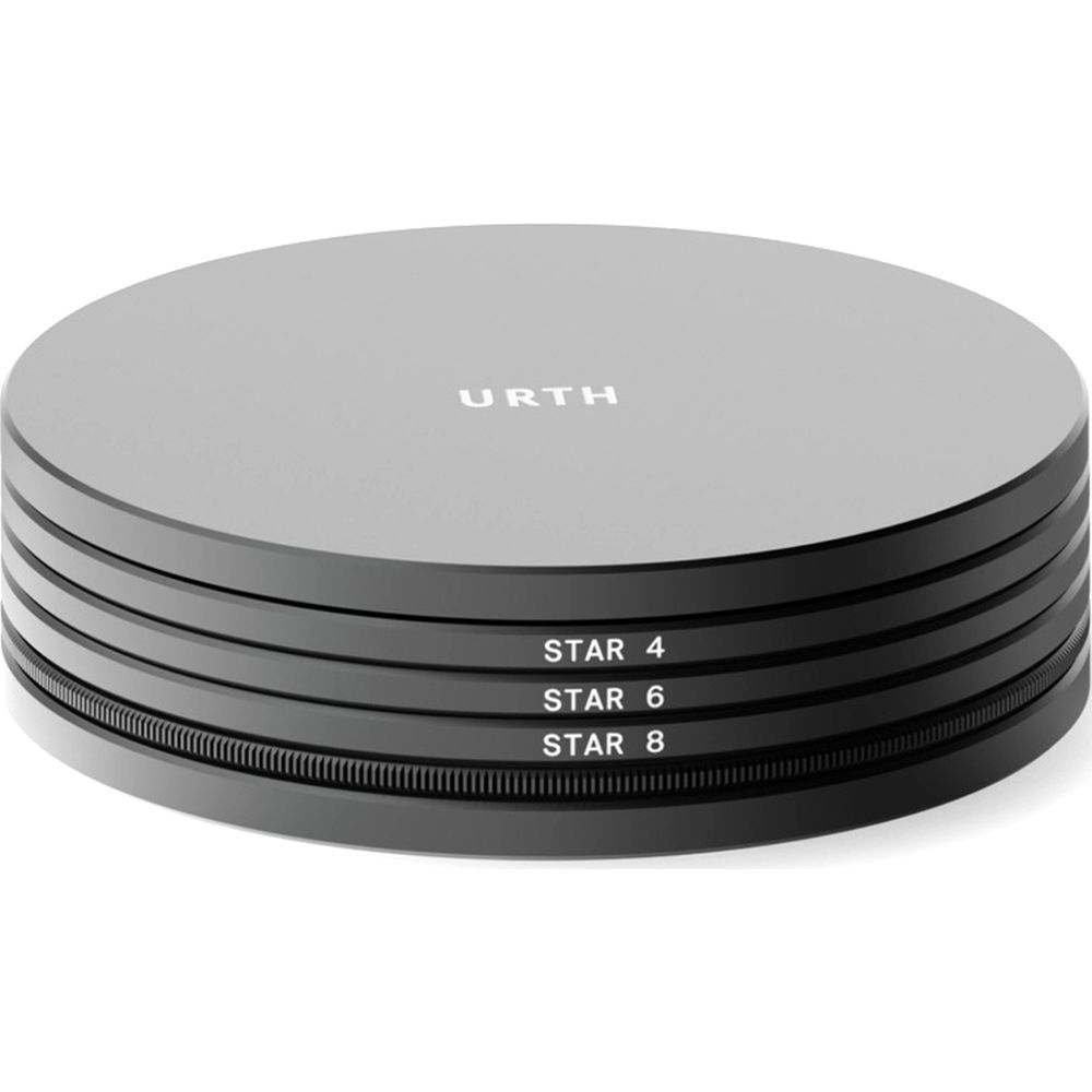 Urth 77mm Magnetic Stellar Filter Kit Plus+ (4-point, 6-point, 8-point)