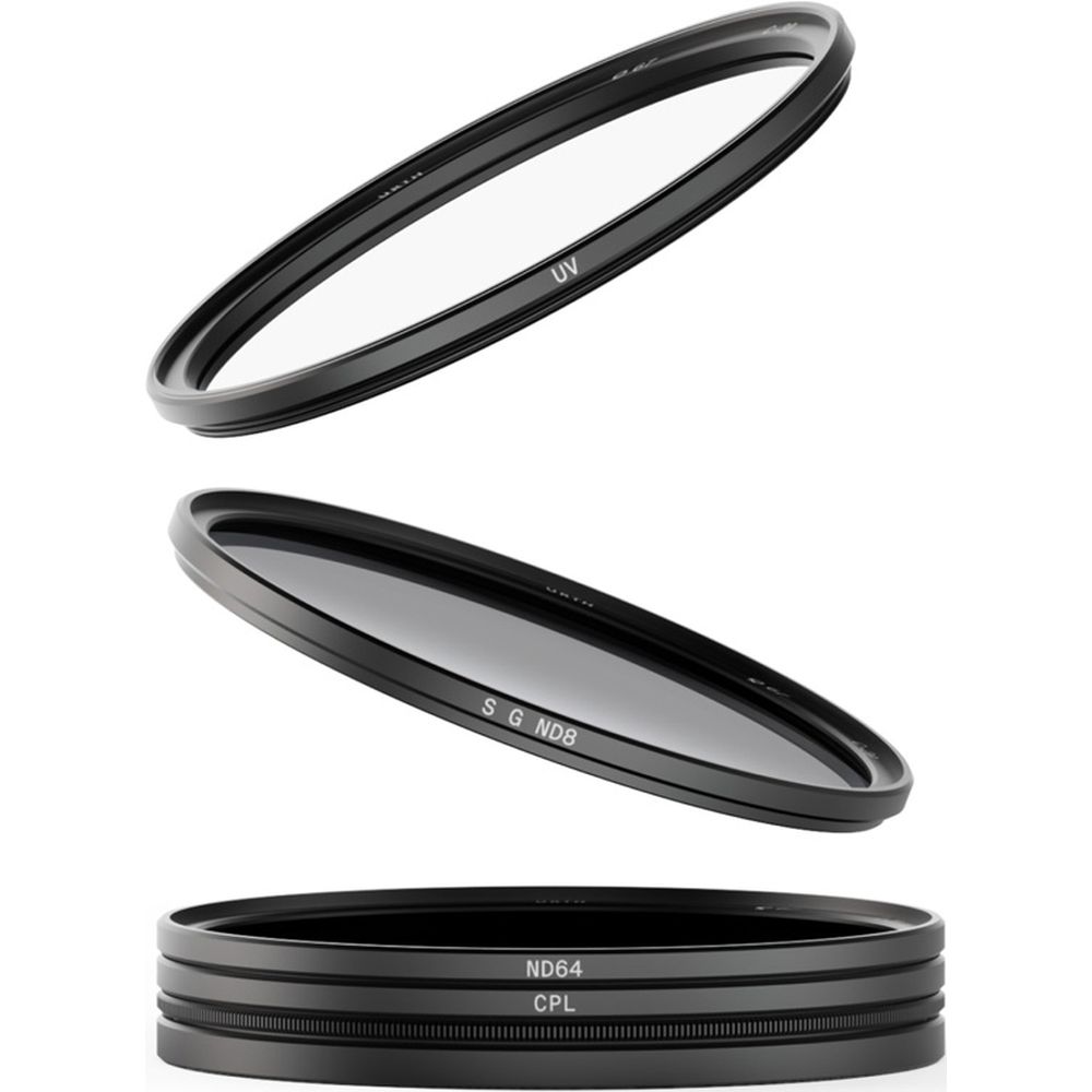 Urth 82mm Magnetisches Landschaftsfilter-Set Plus+ (UV, CPL, SGND8, ND64)