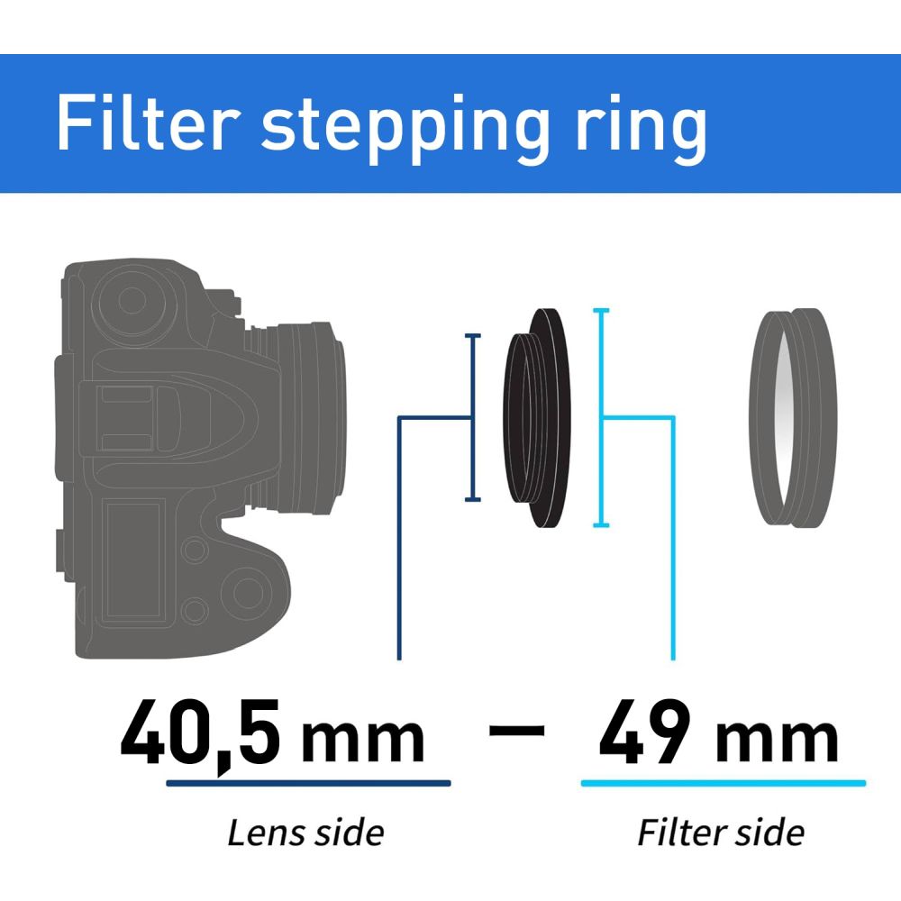 Kenko Stepping Ring 40.5mm - 49mm
