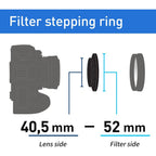 Kenko Stepping Bague 40,5mm - 52mm