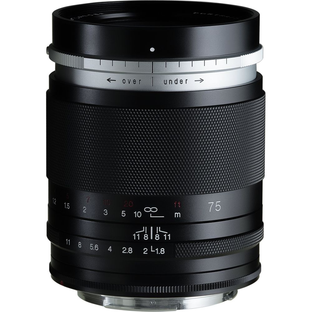 Voigtländer Portrait Heliar 75mm f/1.8 Canon RF noir