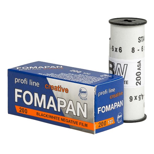Foma Fomapan Creative 200 ISO 120 Schwarzweißfilm – 2er-Pack