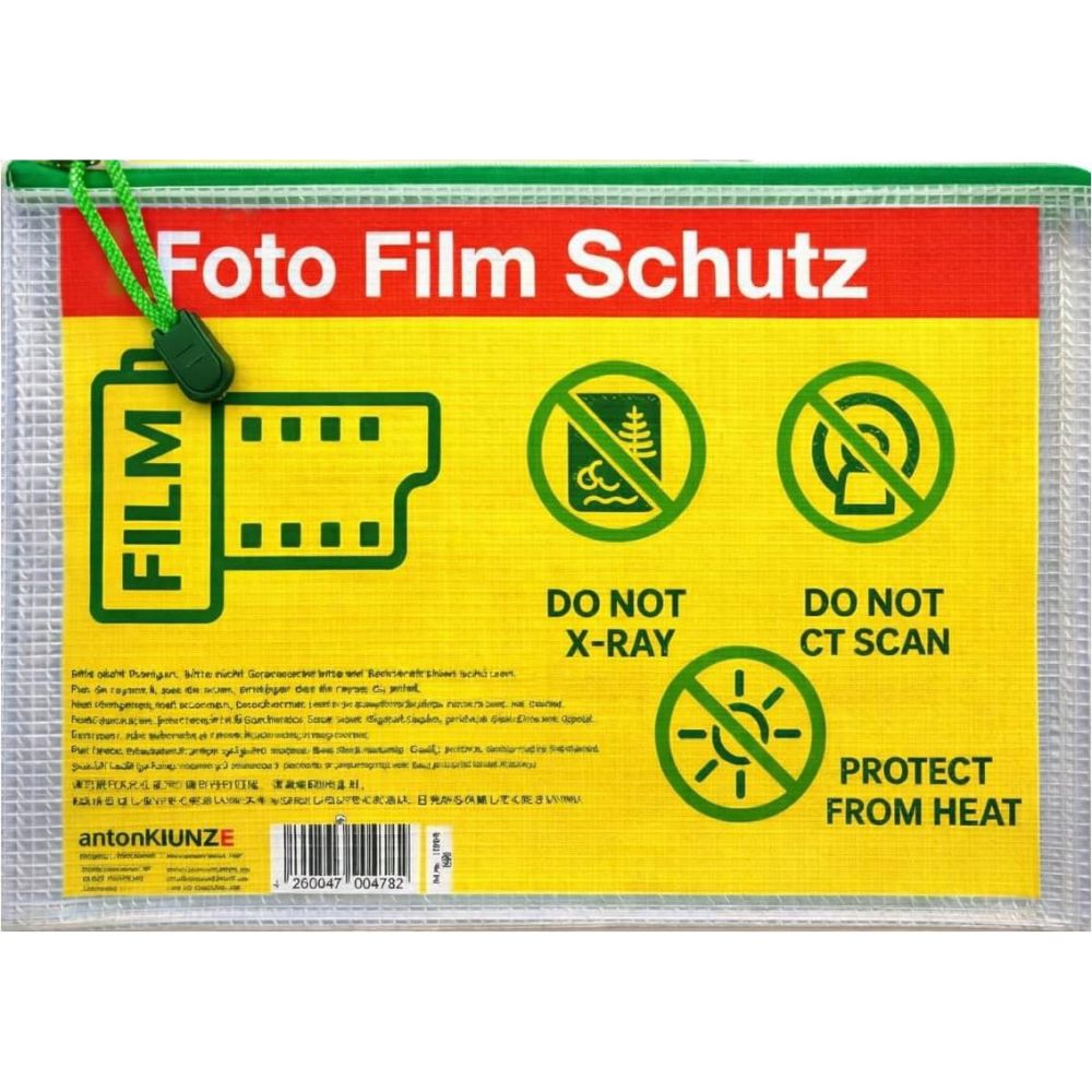 Domke Filmguard Foto-Filmschutz A5 Tasche für 10 x 35mm / 120 Film - Grün