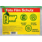 Domke Filmguard Sac A5 de protection de film photo pour 10 x film 35mm / 120, lot de 4 - Bleu, Vert, Rouge, Jaune