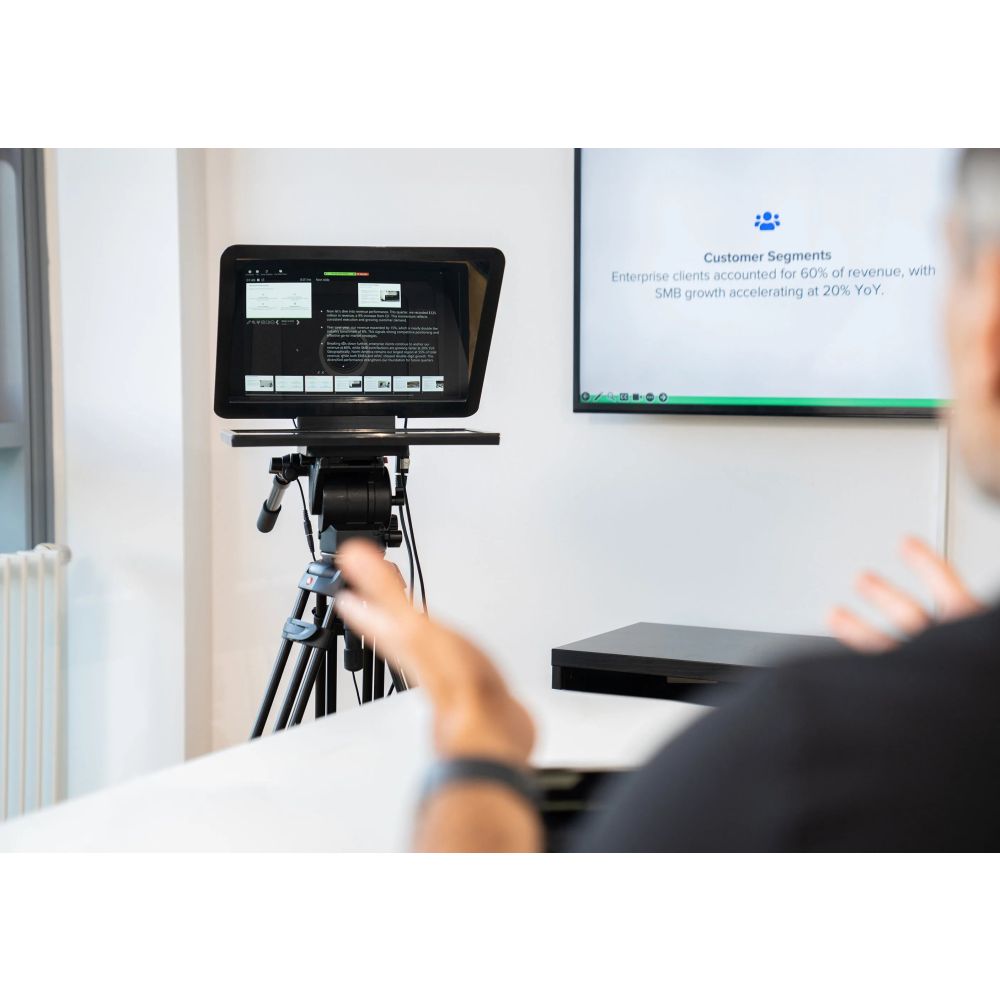 Elgato Prompter XL Teleprompter in voller Größe mit abnehmbarem Display