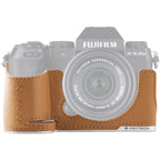 PGYTECH Cuir Appareil Photo Étui pour Fujifilm X-S20 – Clay Marron