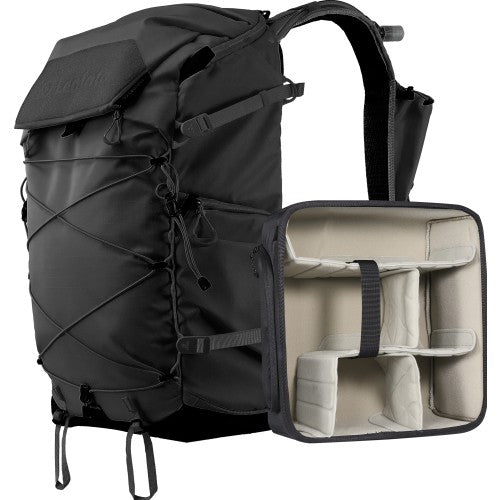 Leofoto Backup Series Backpack 35L Black inkl. Medium Divider