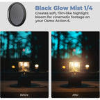 Freewell DJI Osmo Action 6 Glow Mist 1/4 Filtre