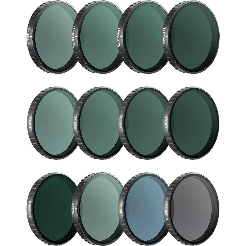 Freewell Filtres pour DJI Osmo Action 6 - Mega Kit - Pack de 12