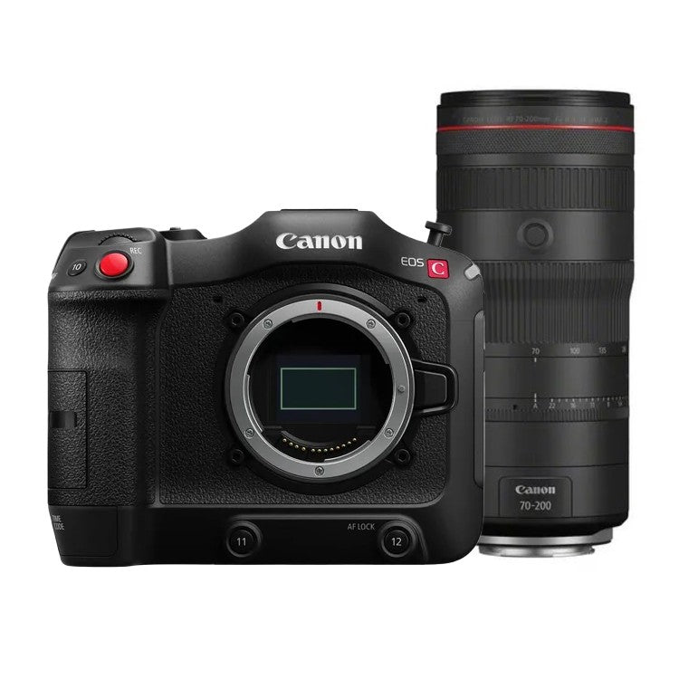 Canon EOS C70 Boîtier + RF 70-200mm f/2.8L IS USM Z - Noir