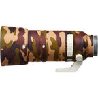 easyCover Protection d'objectif en chêne pour Sony FE 70-200mm f/2.8 GM OSS II, camouflage marron