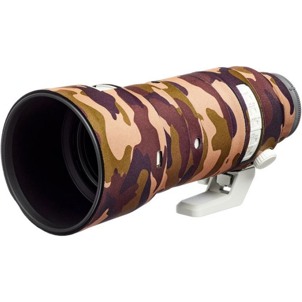 easyCover Protection d'objectif en chêne pour Sony FE 70-200mm f/2.8 GM OSS II, camouflage marron