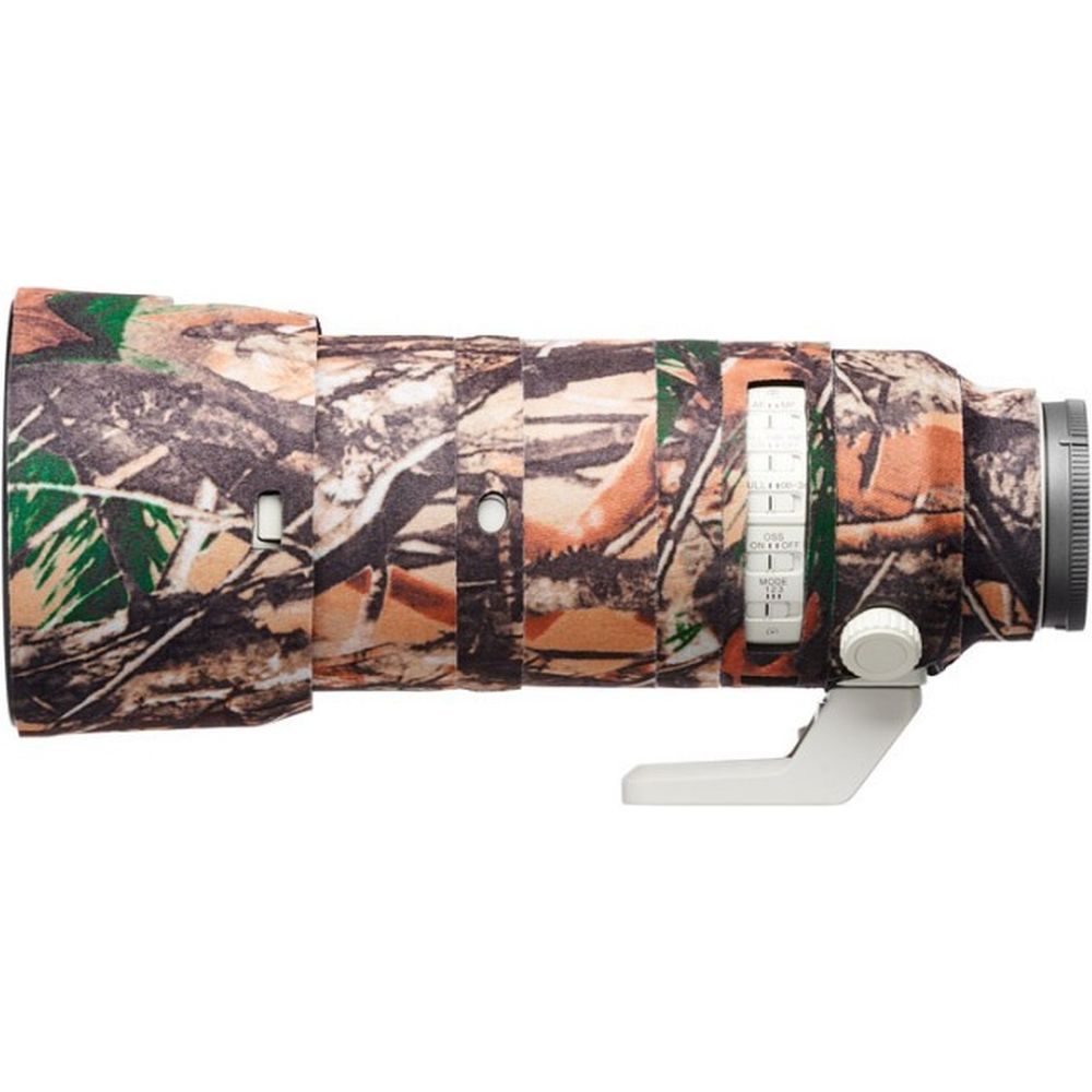 easyCover Protection d'objectif en chêne pour Sony FE 70-200mm f/2.8 GM OSS II, motif camouflage forêt