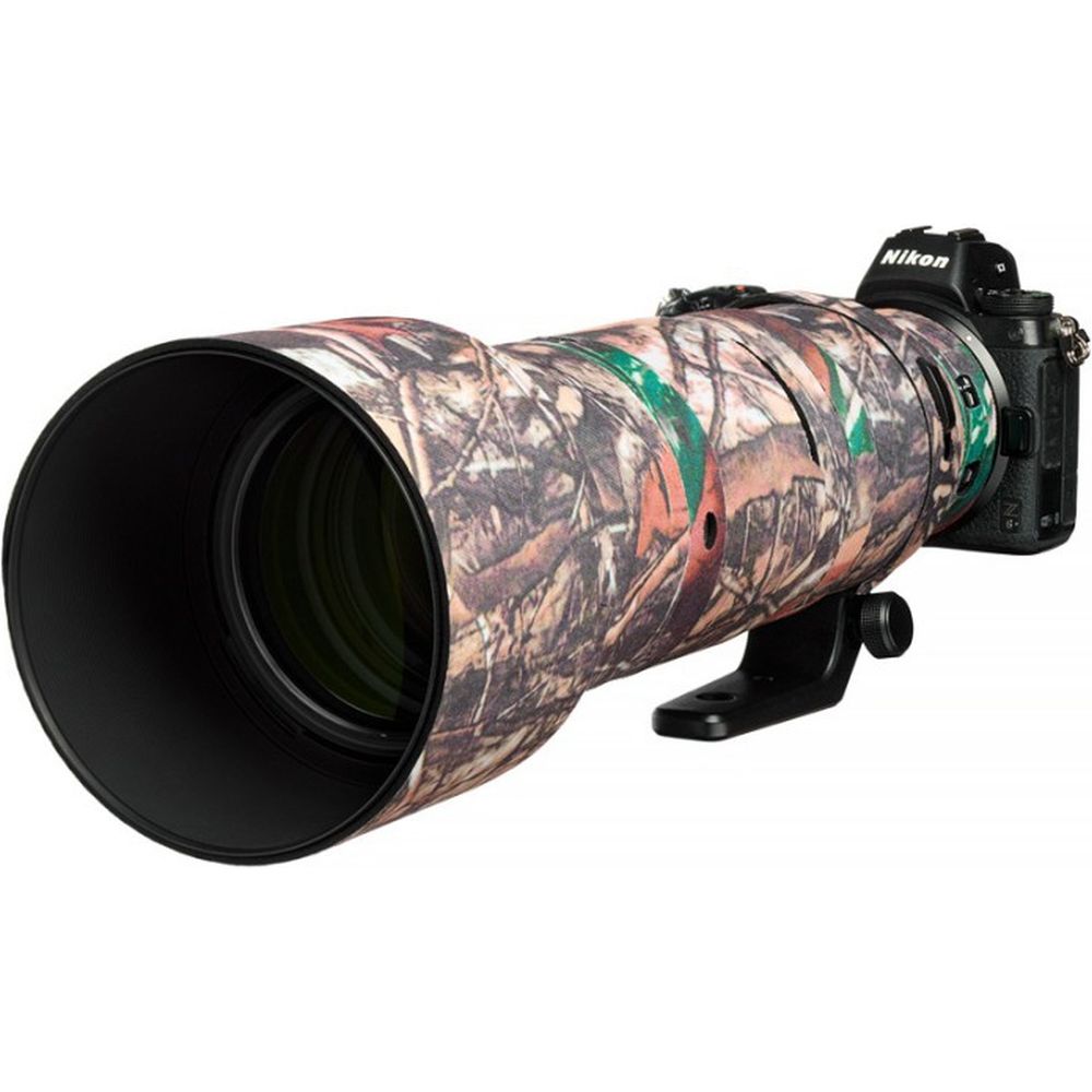 easyCover Objektivabdeckung Eiche für Nikon Z 180-600mm f/5.6-6.3 VR Waldtarnung