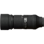 easyCover Objektivschutzhülle Eiche für Sigma 100-400mm f/5-6.3 DG DN OS | C (Sony E / Leica L) Schwarz