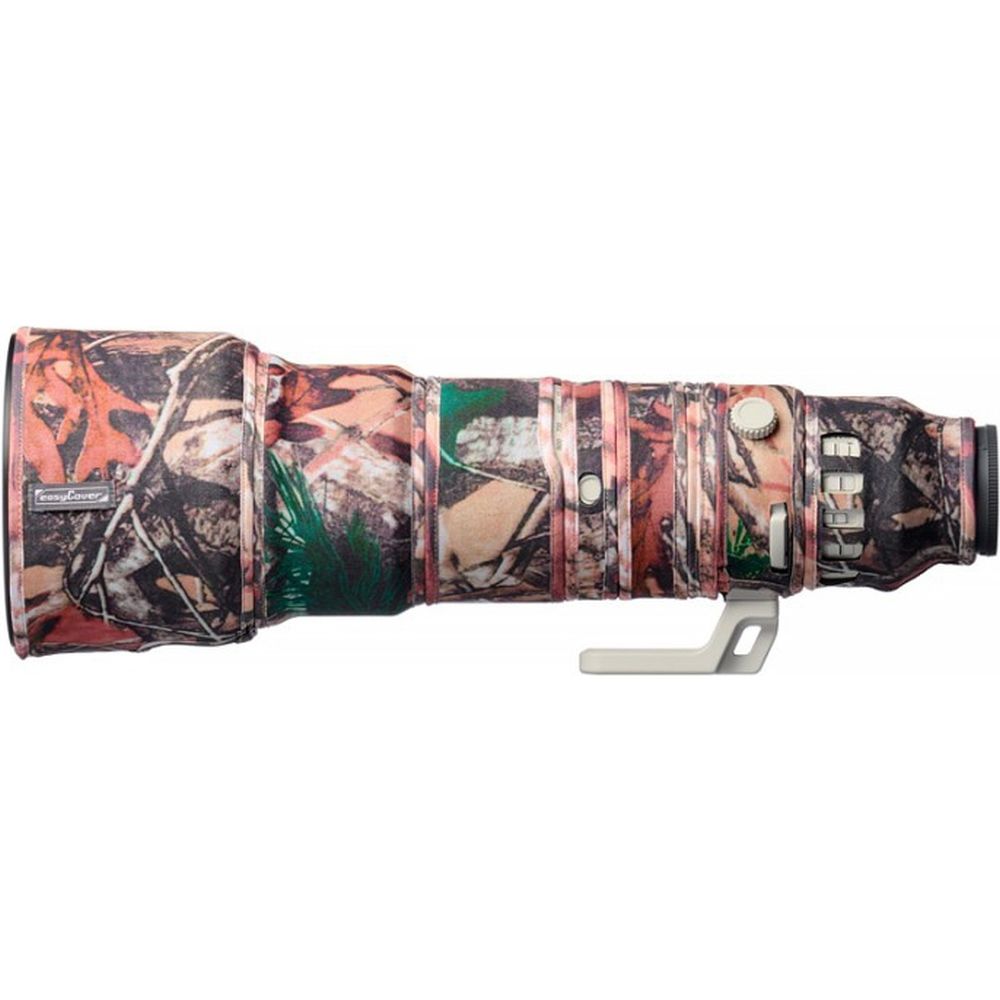 easyCover Objektivabdeckung Eiche für Sony FE 400-800mm f/6.3-8 G OSS Waldtarnung
