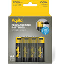 Aqiila AA USB-C Akku 1,5 V 2000 mAh Li-Ion (4x)
