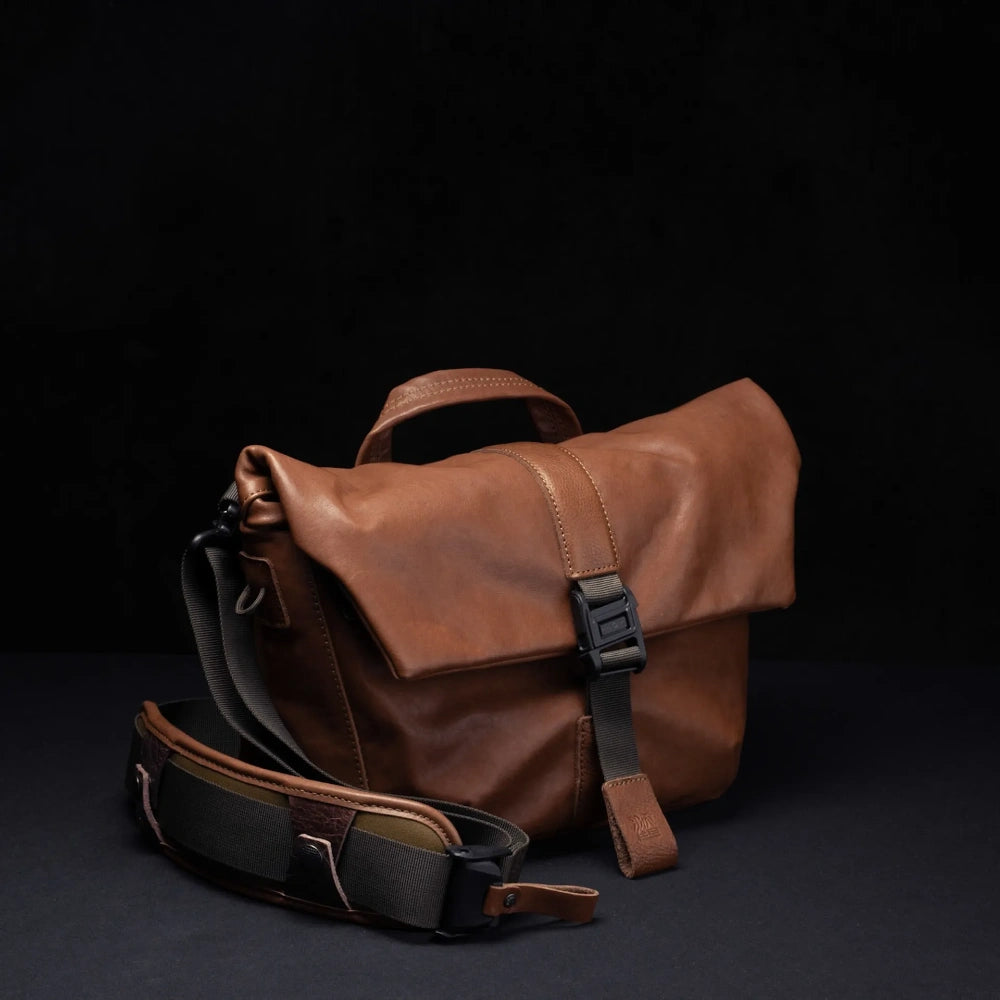 Wotancraft Pilot Travel Camera Bag 7L – Cuir Marron