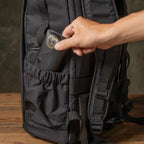 Wotancraft Pilot Backpack 18L – Schwarz