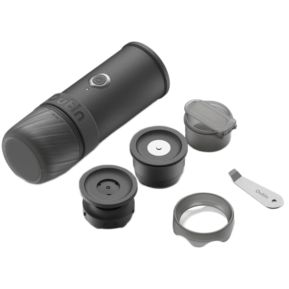OutIn Mino Machine à Espresso Portable – Gris Sidéral