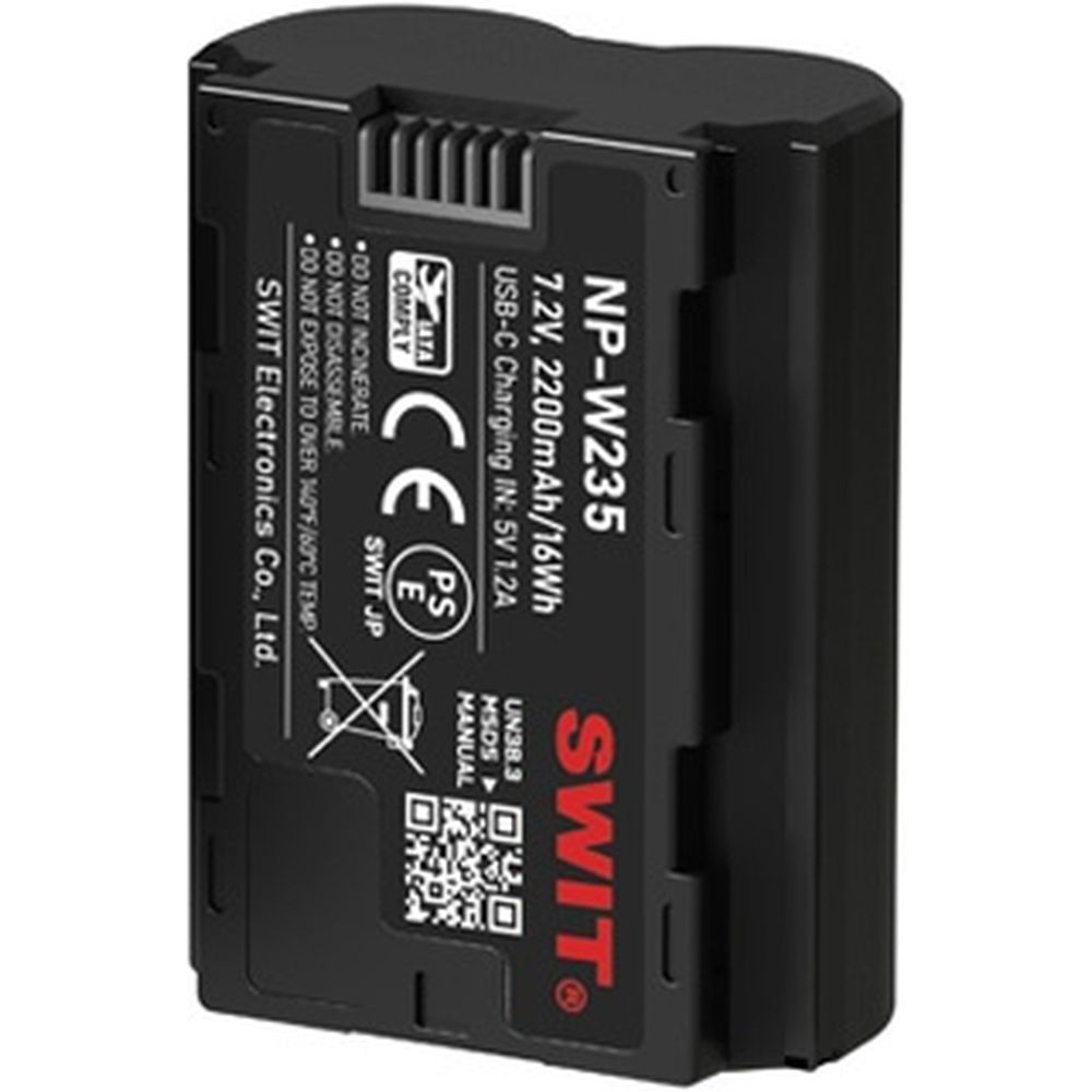 SWIT PowerCell NP-W235 USB-C 16Wh für DSLR-/Spiegellose Kameras Fujifilm X-T4/T5, GFX100II, GFX50S II, GFX ETERNA 55