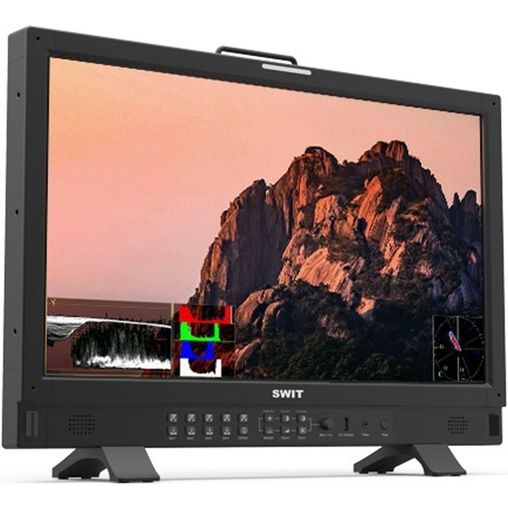 SWIT BM-H245 23,8 Zoll 12G-SDI 4K QD-LED HDR professioneller FHD-Monitor