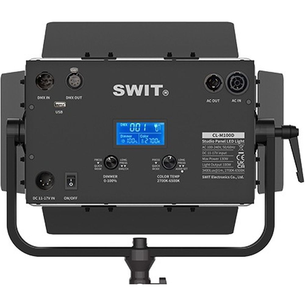 SWIT CL-M100D Mini-Panelleuchte, hell, zweifarbig