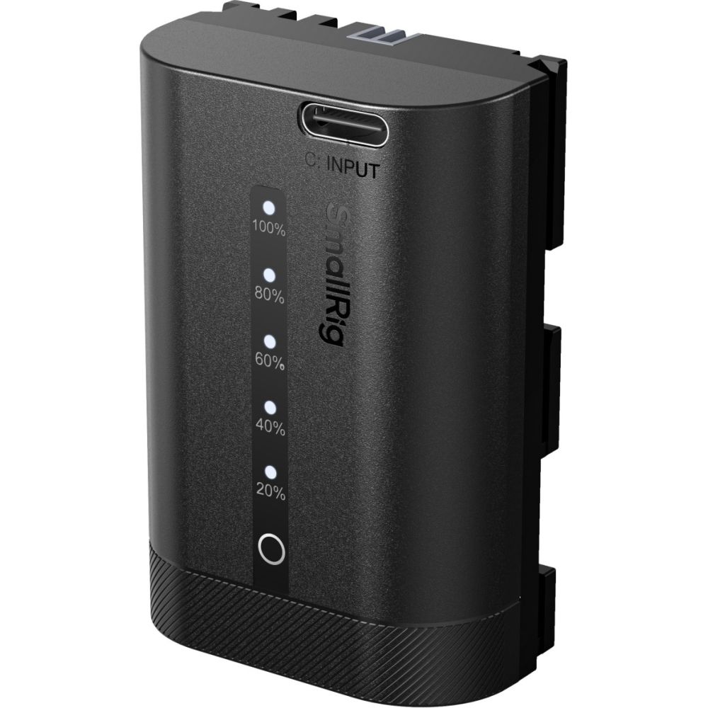 SmallRig 5298 Canon LP-E6P USB-C Kameraakku mit Leistungsanzeige