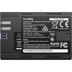 SmallRig 5298 Canon LP-E6P USB-C Kameraakku mit Leistungsanzeige
