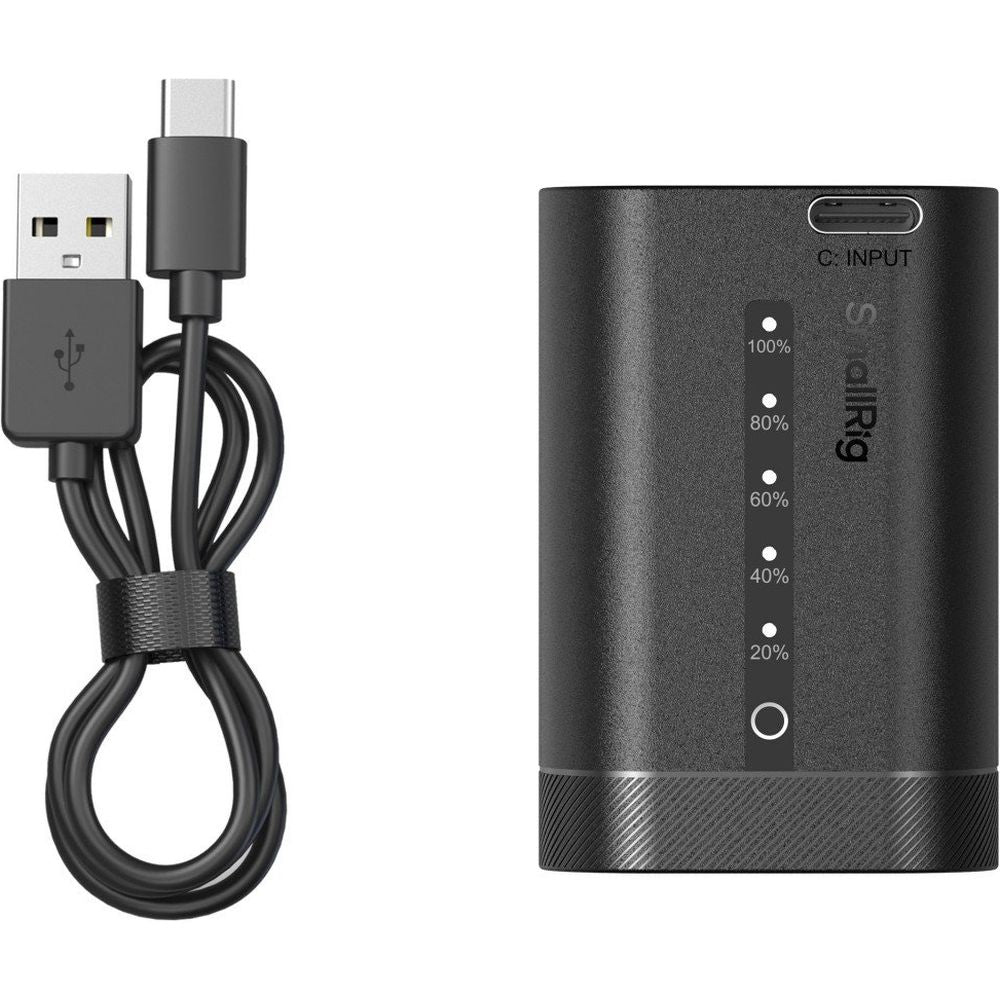 SmallRig 5298 Canon LP-E6P USB-C Kameraakku mit Leistungsanzeige