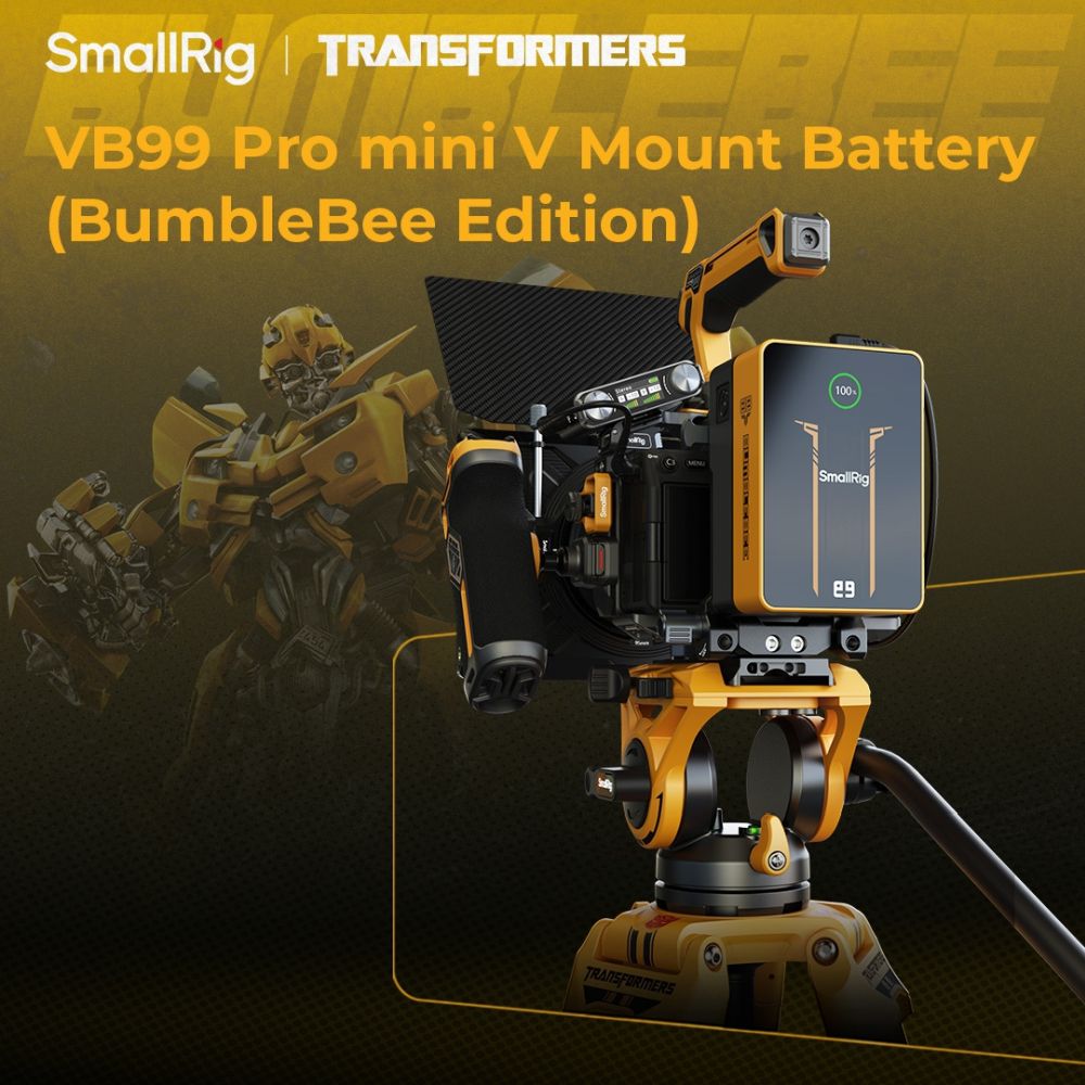 SmallRig 5527 VB99 Pro Batterie à V-Mount (édition BumbleBee)