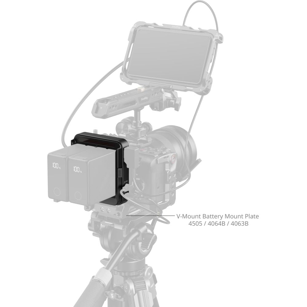 SmallRig 5536 Adapterplatte für NP-F-Batterien (unterstützt USV)