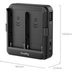 SmallRig 5536 Adapterplatte für NP-F-Batterien (unterstützt USV)