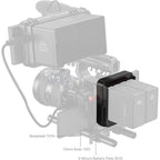 SmallRig 5537 Kit de plaque d'adaptation pour Batteries de type NP-F pour tiges LWS de 15mm (Compatible UPS)
