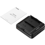 SmallRig 5537 Kit de plaque d'adaptation pour Batteries de type NP-F pour tiges LWS de 15mm (Compatible UPS)