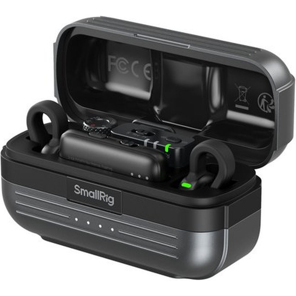 SmallRig 5715 S70 Microphone sans Fil Compatible avec Plusieurs Appareils (Noir)