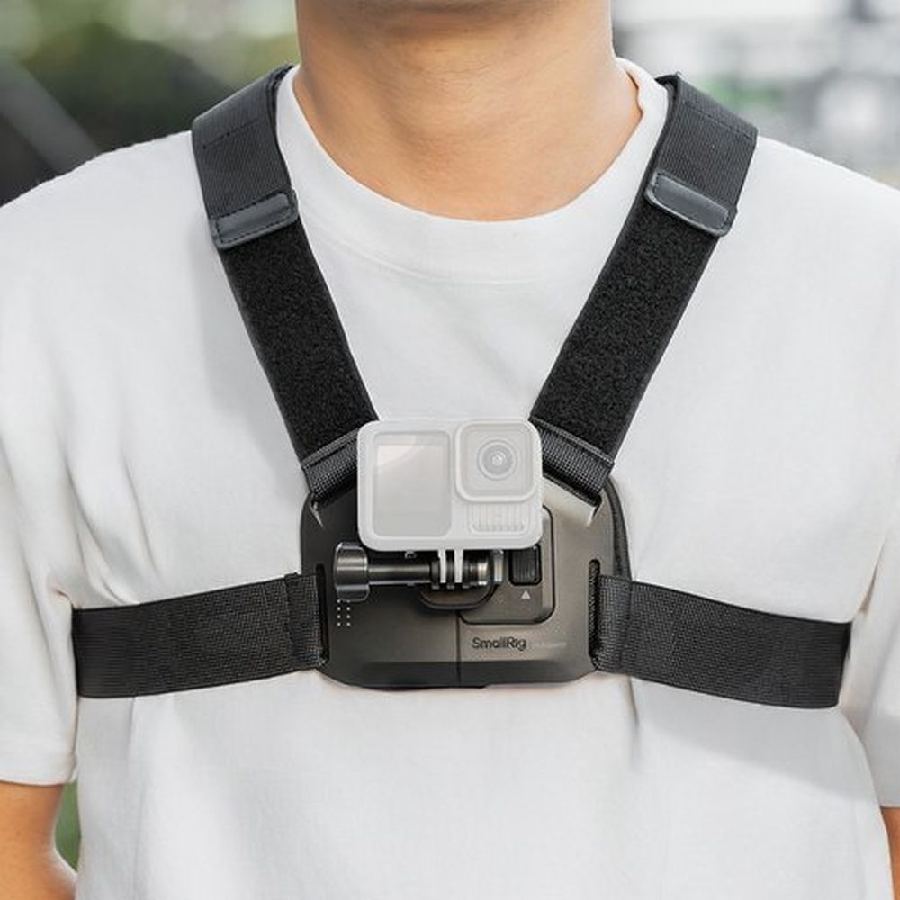 SmallRig 5720 Quick Release Chest Strap Mount for Action Cameras