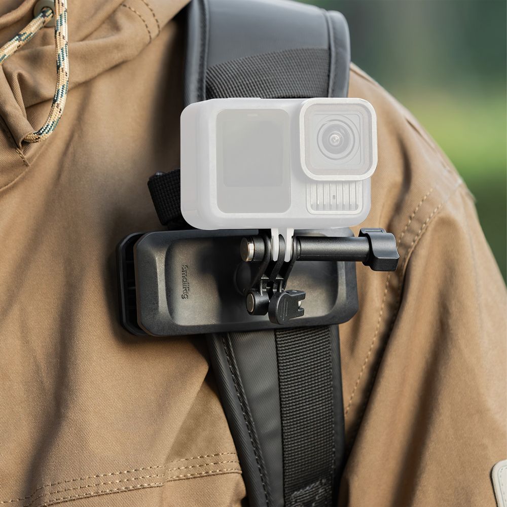 SmallRig 5722 Clip de sac à dos pour caméras d'action
